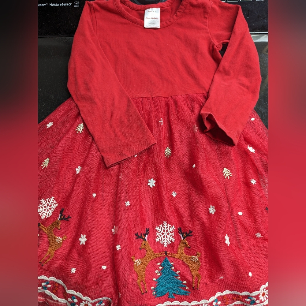 Hanna Andersson 3T (90cm) Christmas Dress
